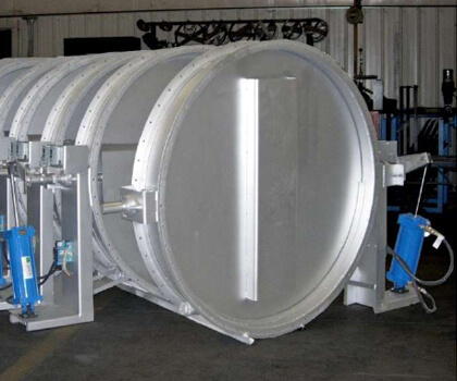 Circular Type Pneumatically Control Damper